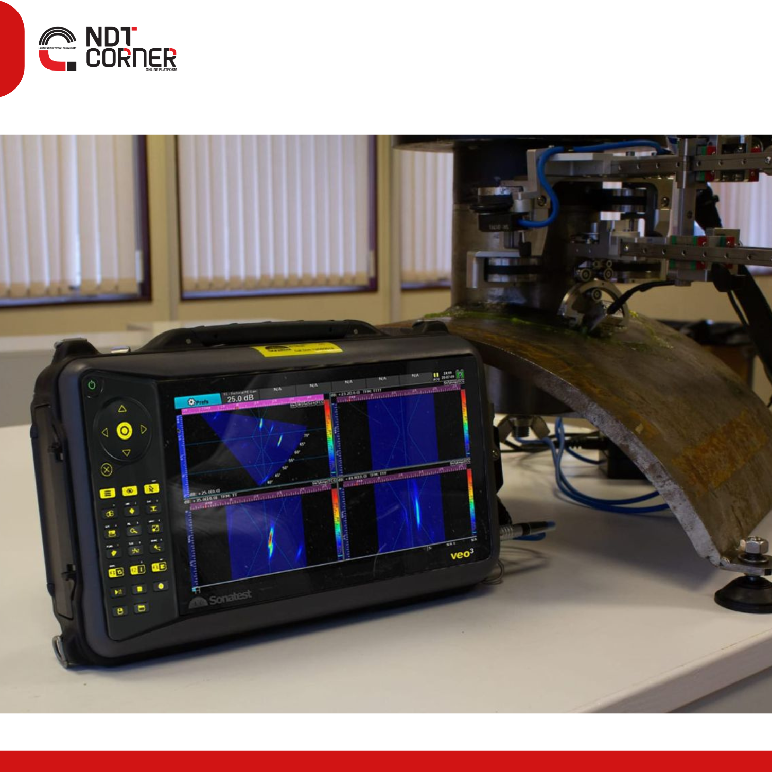 Ultrasonic Inspection of Welds in Nozzles, Nodes, Curved Surfaces & TKY Joints